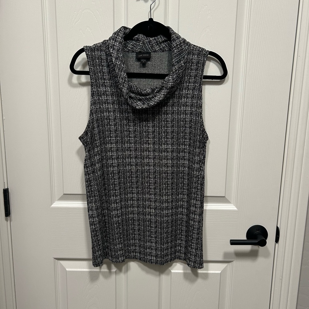 J Jill Cowl Neck Sleeveless knit top